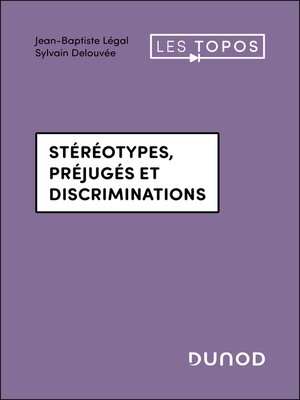 cover image of Stéréotypes, préjugés et discriminations